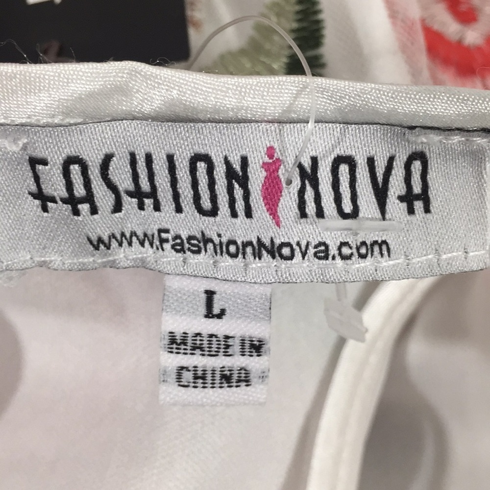 Fashion Nova Vines And Climbers Romper Floral L - Picture 11 of 12